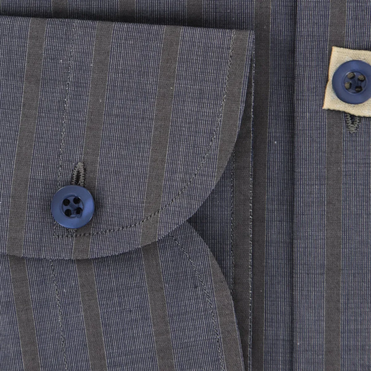 Luigi Borrelli Navy Blue Shirt - Extra Slim