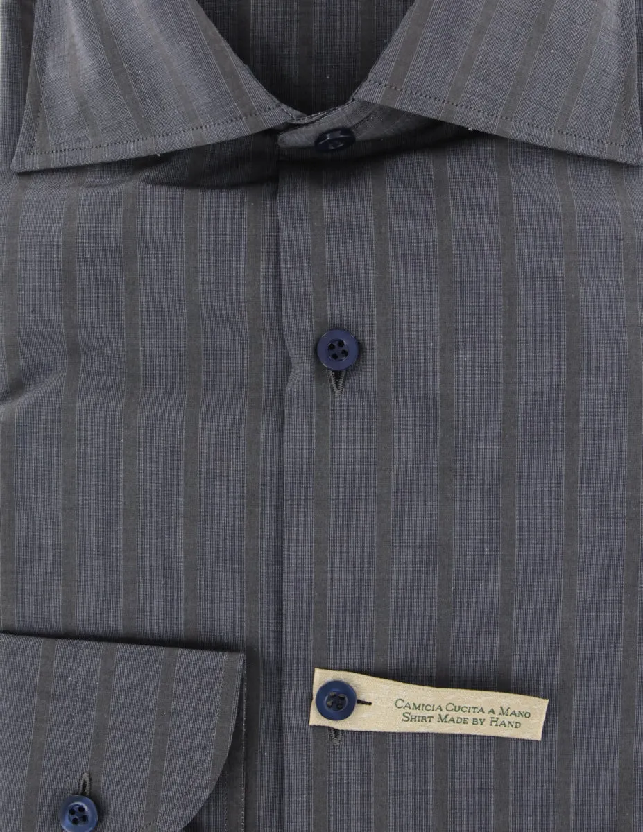 Luigi Borrelli Navy Blue Shirt - Extra Slim