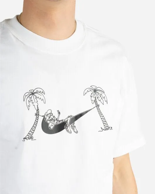 M NK SB Tee Hammock - White/Black