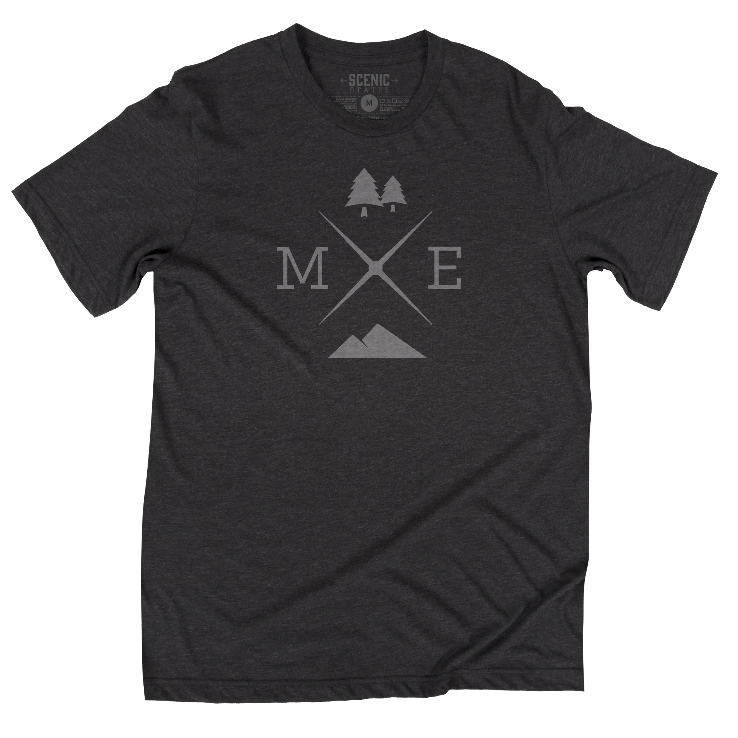 Maine Adventure Tee | Dark Grey Heather