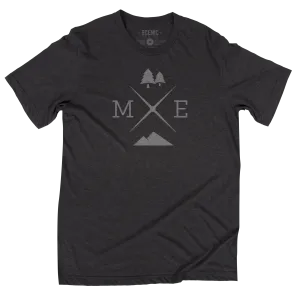 Maine Adventure Tee | Dark Grey Heather
