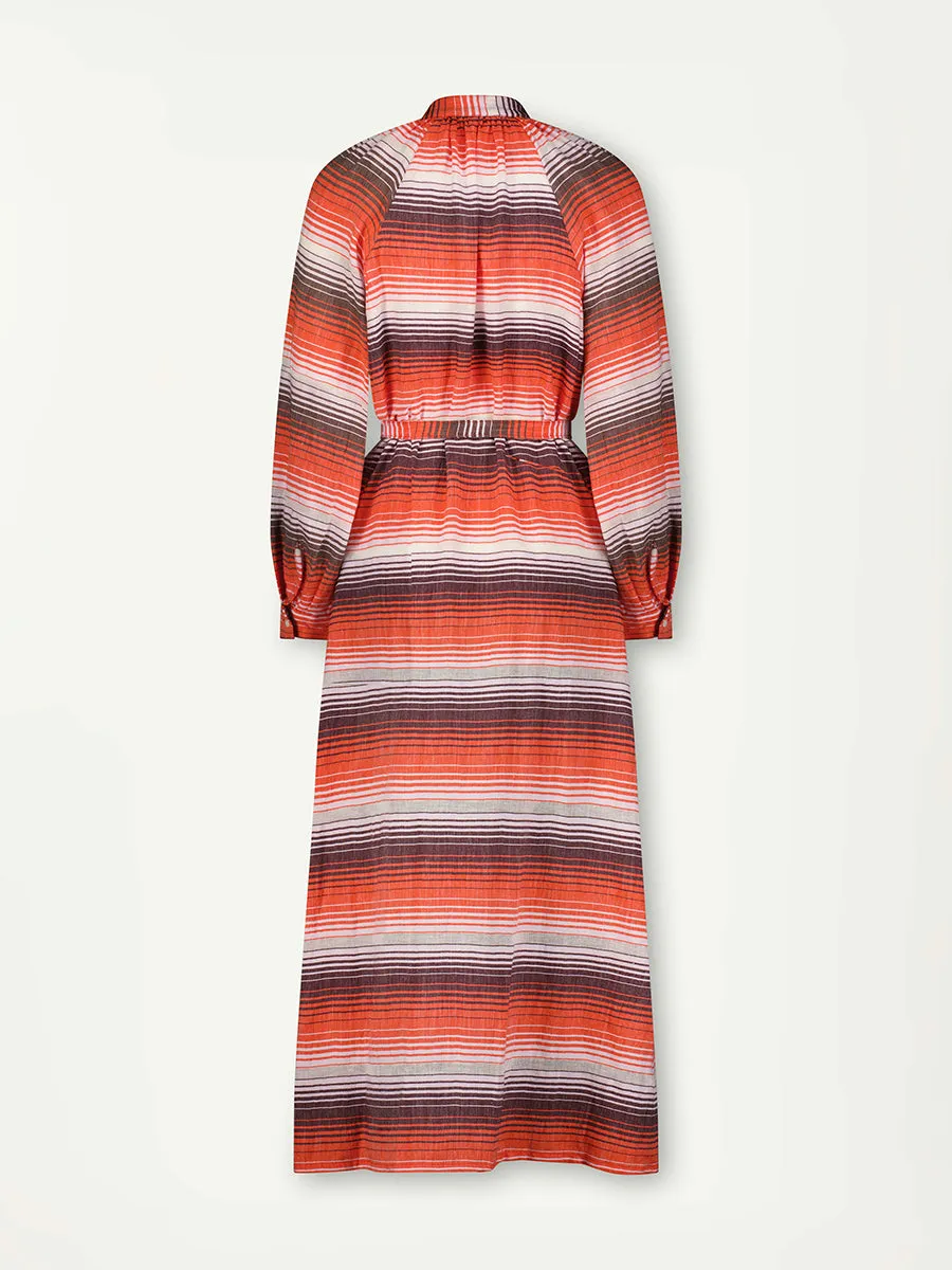 MAKEDA | Button Up Dress