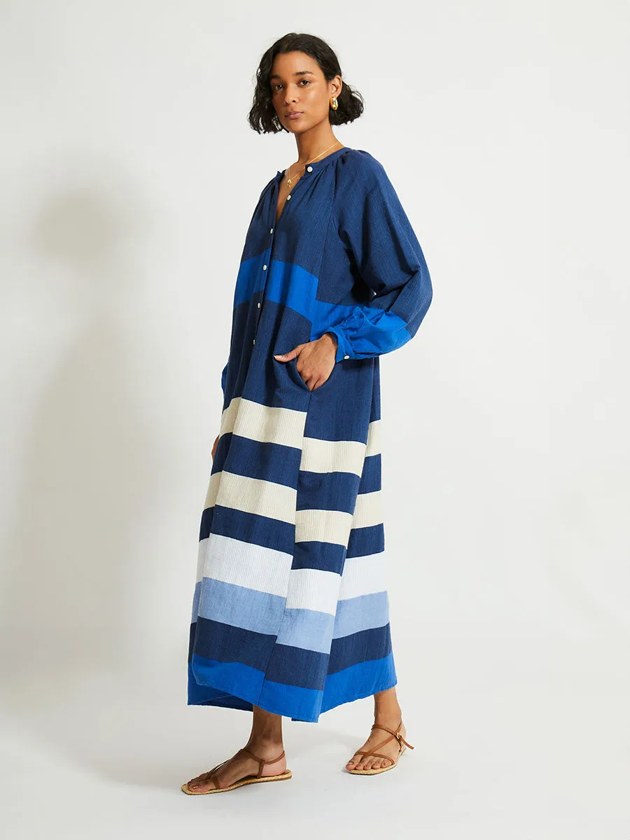 MAKEDA | Button Up Dress