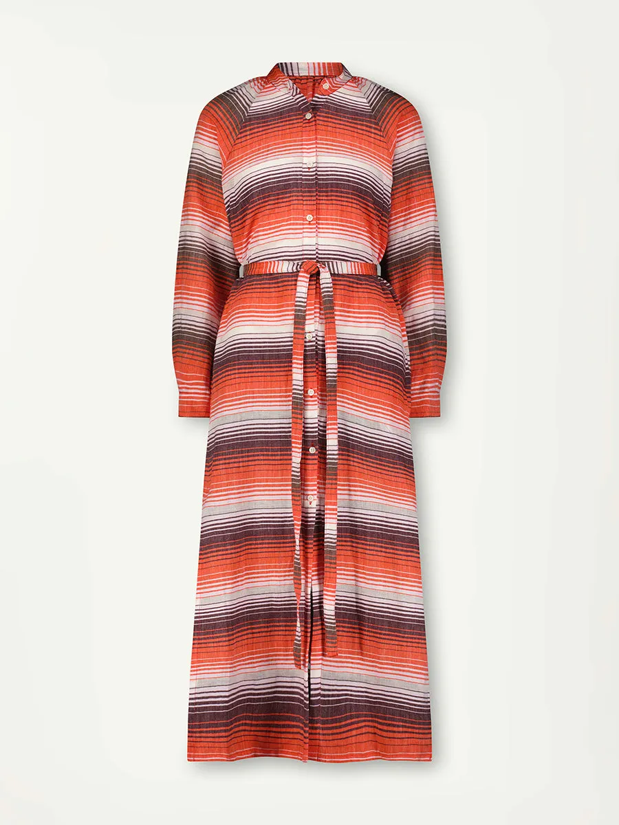 MAKEDA | Button Up Dress