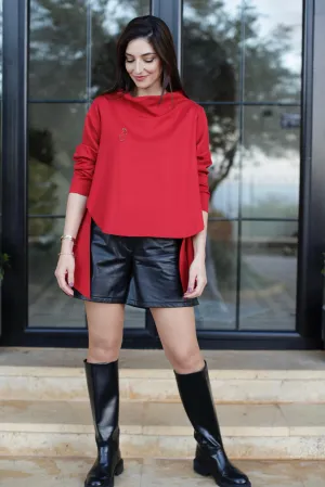 Manal Top - Red