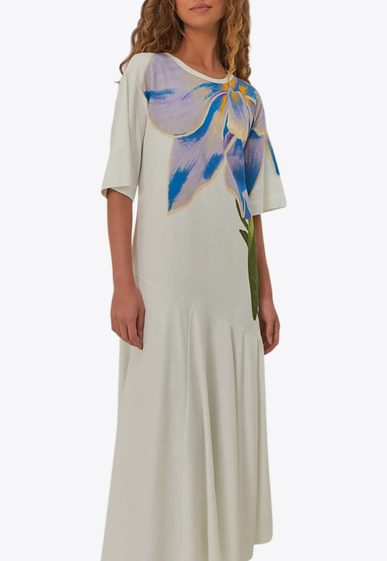 Maxi Flower Midi Dress