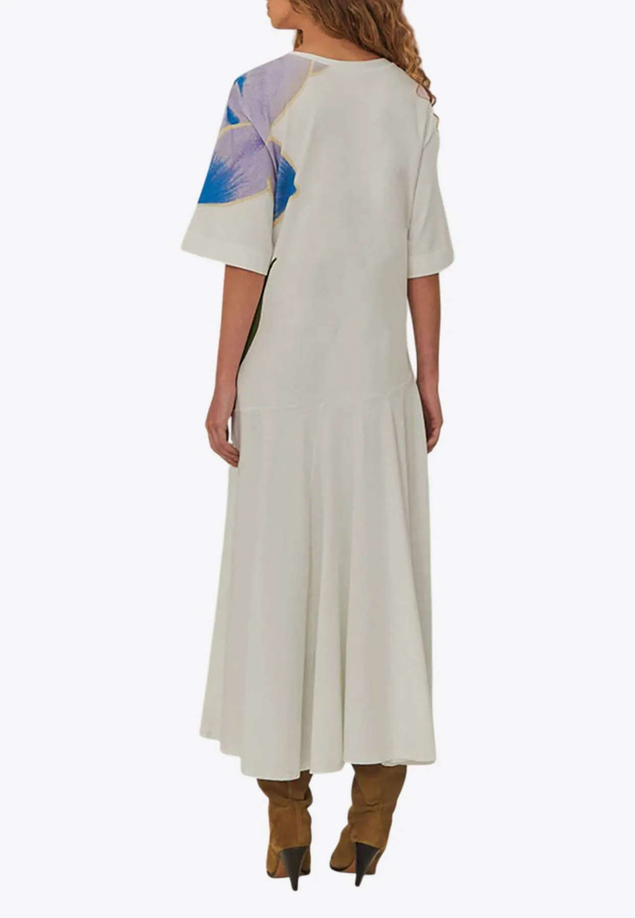 Maxi Flower Midi Dress
