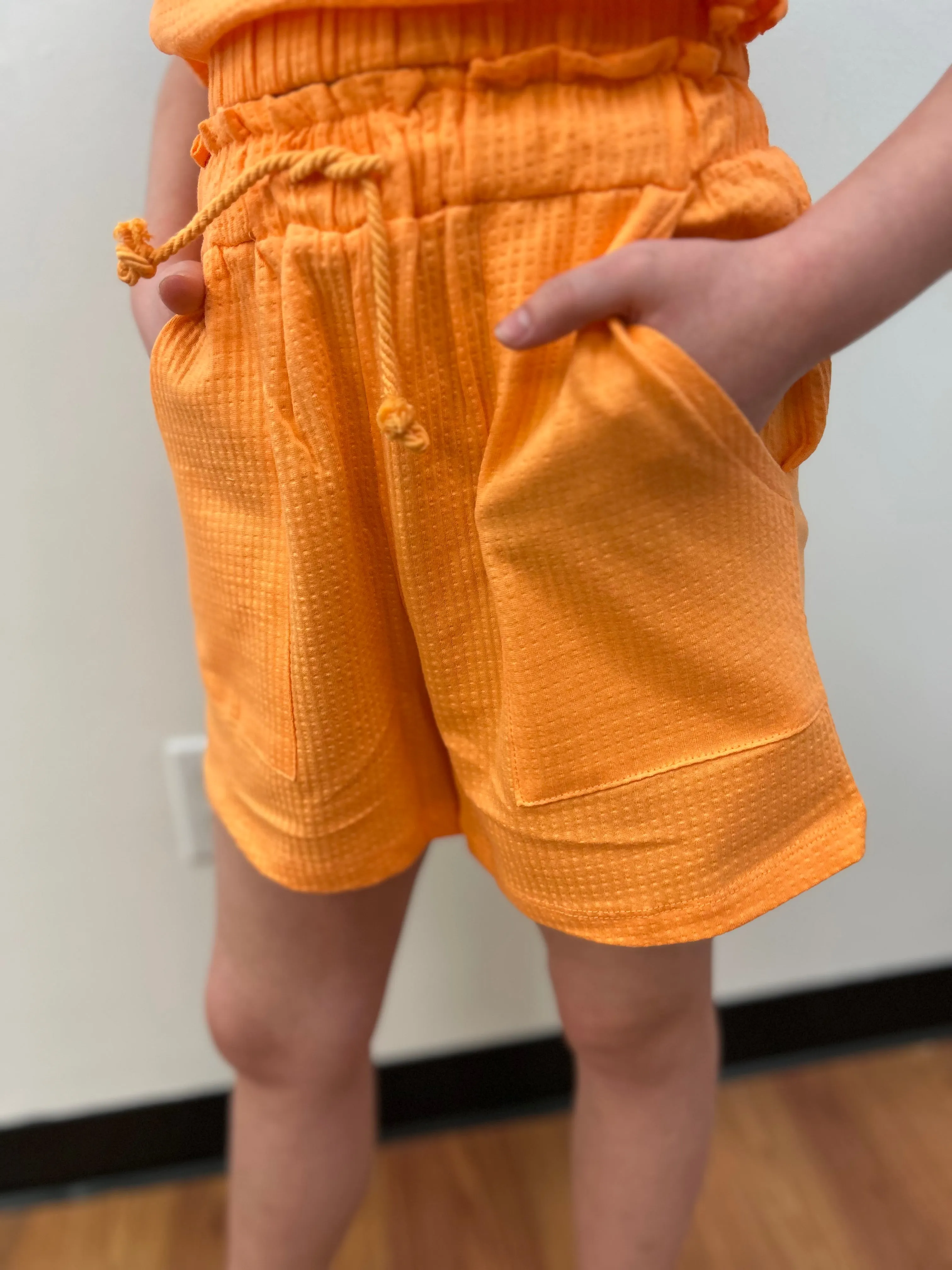 May Girls Creamsicle Shorts