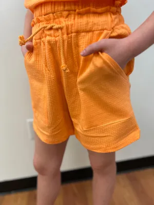 May Girls Creamsicle Shorts