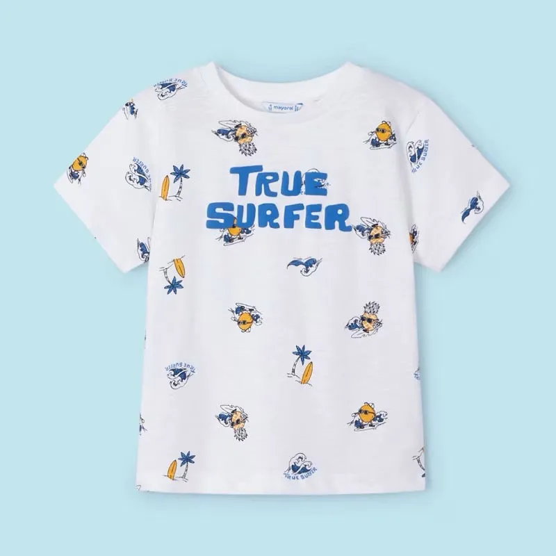 Mayoral Boys Printed T-Shirt 3024 Surfer
