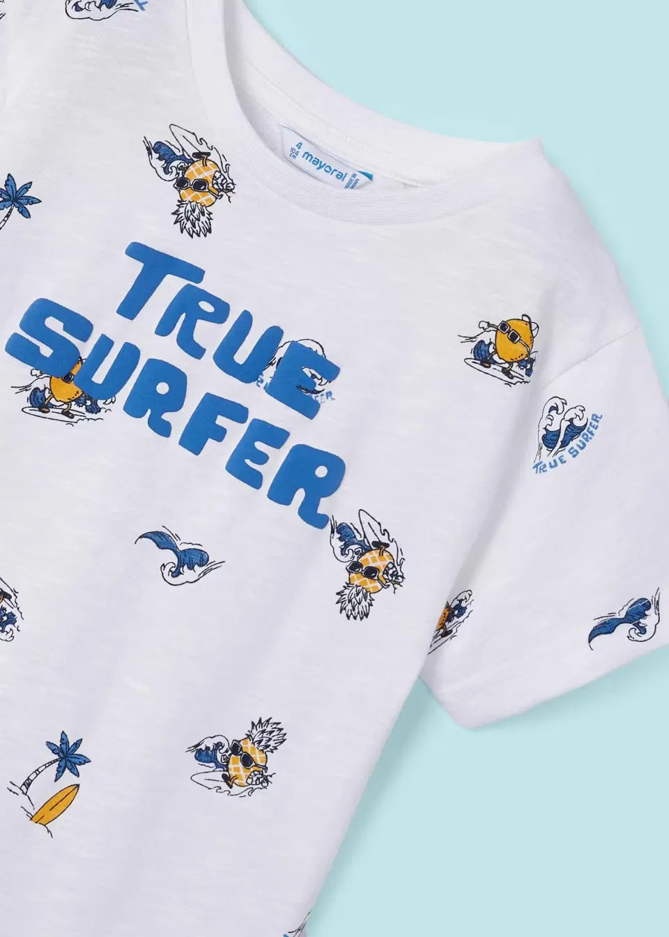 Mayoral Boys Printed T-Shirt 3024 Surfer