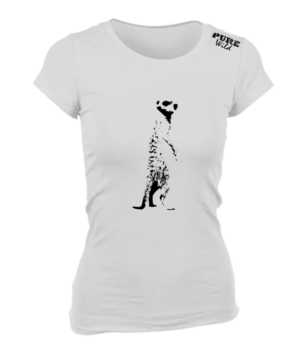 Meerkat T-Shirt For The Ladies