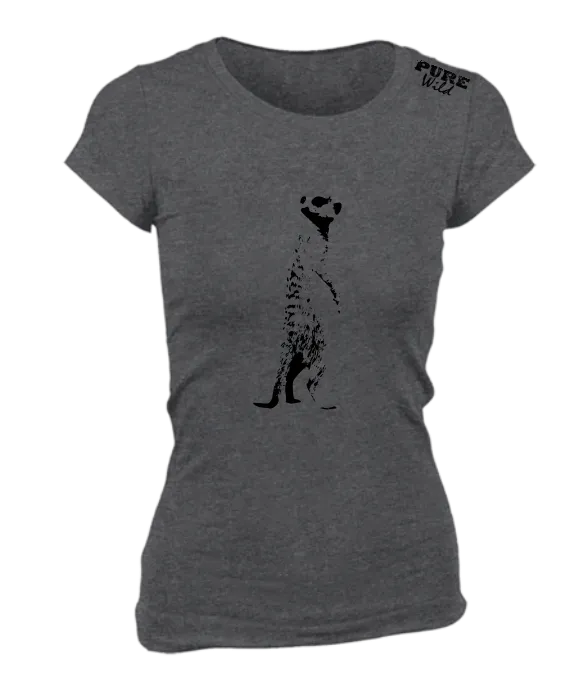 Meerkat T-Shirt For The Ladies