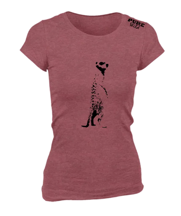 Meerkat T-Shirt For The Ladies