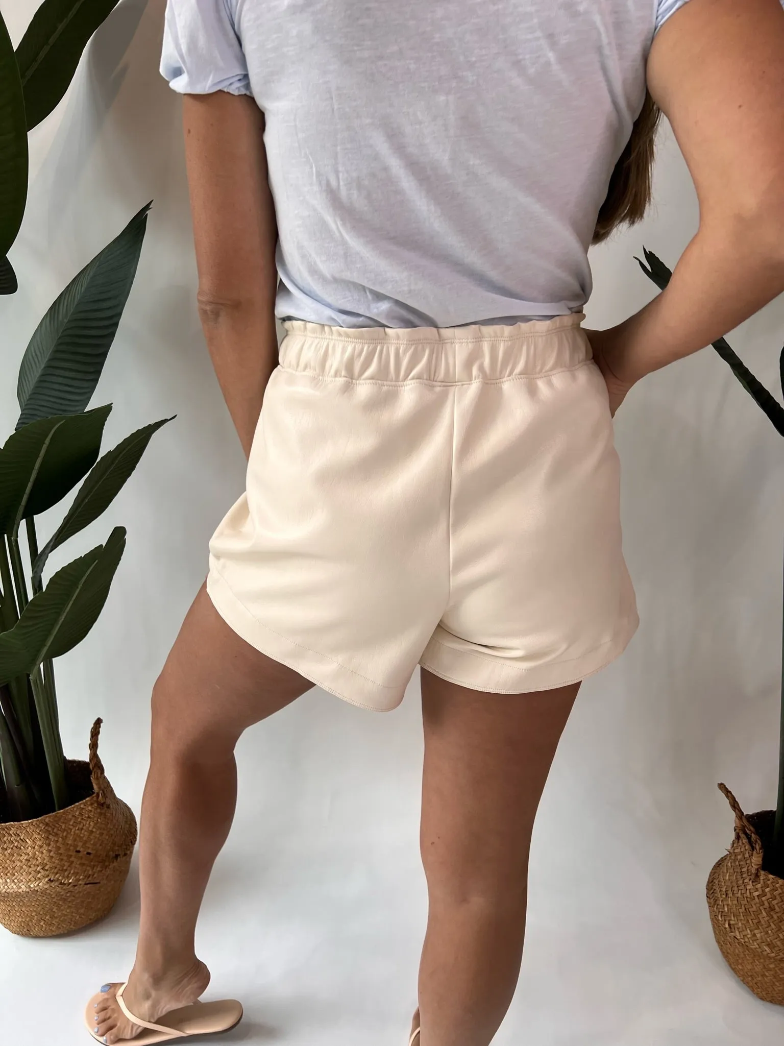 Melissa Nepton Tracy Shorts Cream