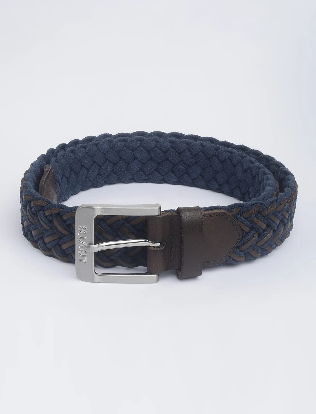 Men's Brown Textured Belt