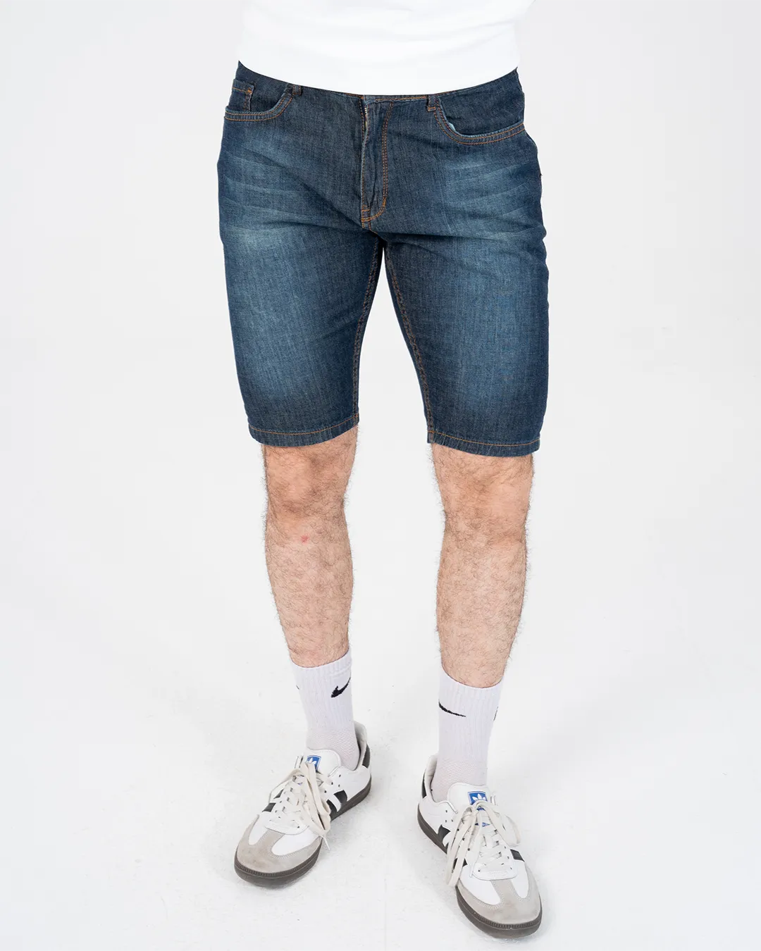 Mens Jeans Shorts with Pocket