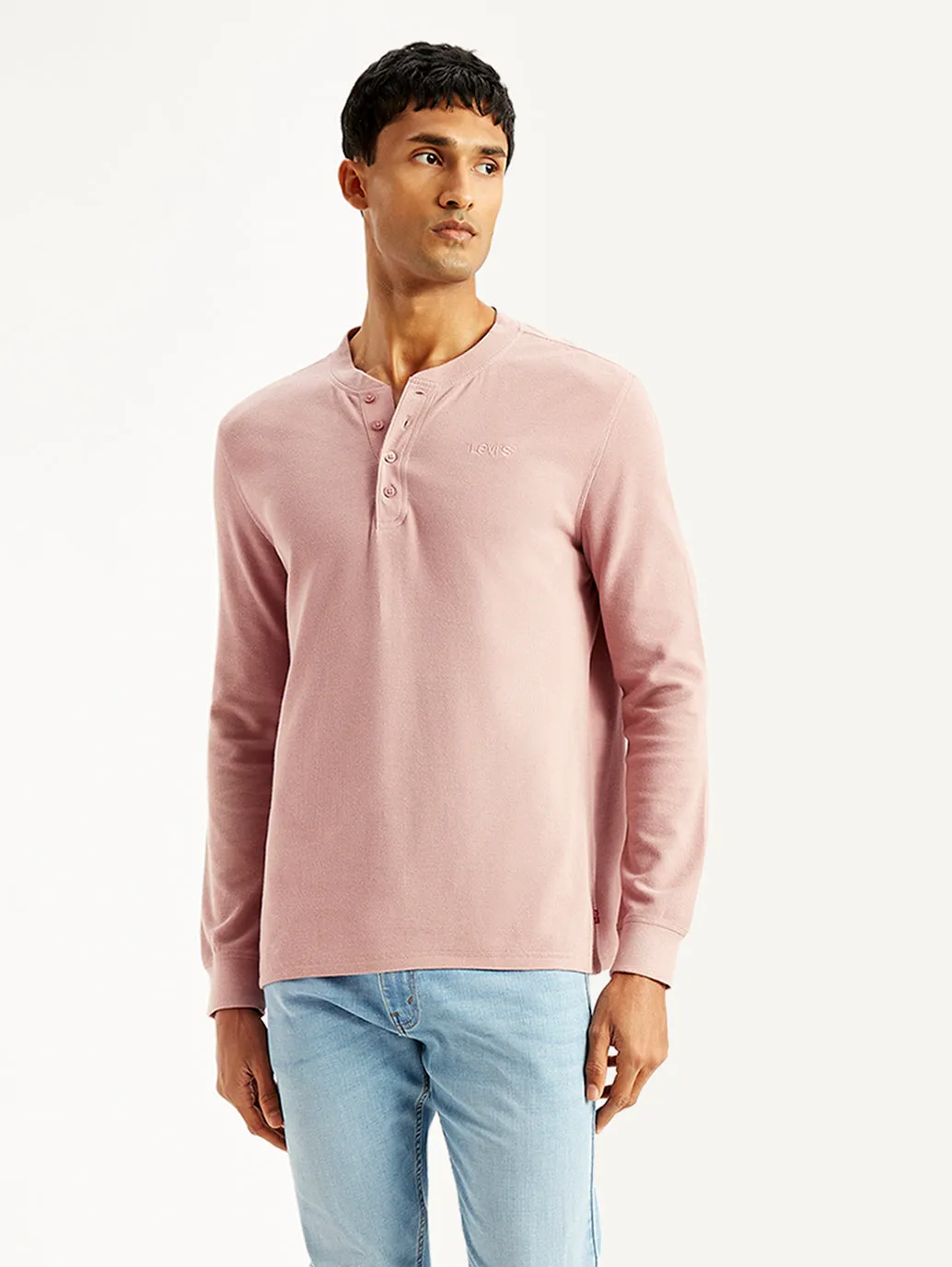 Men's Textured Slim Fit T-Shirt