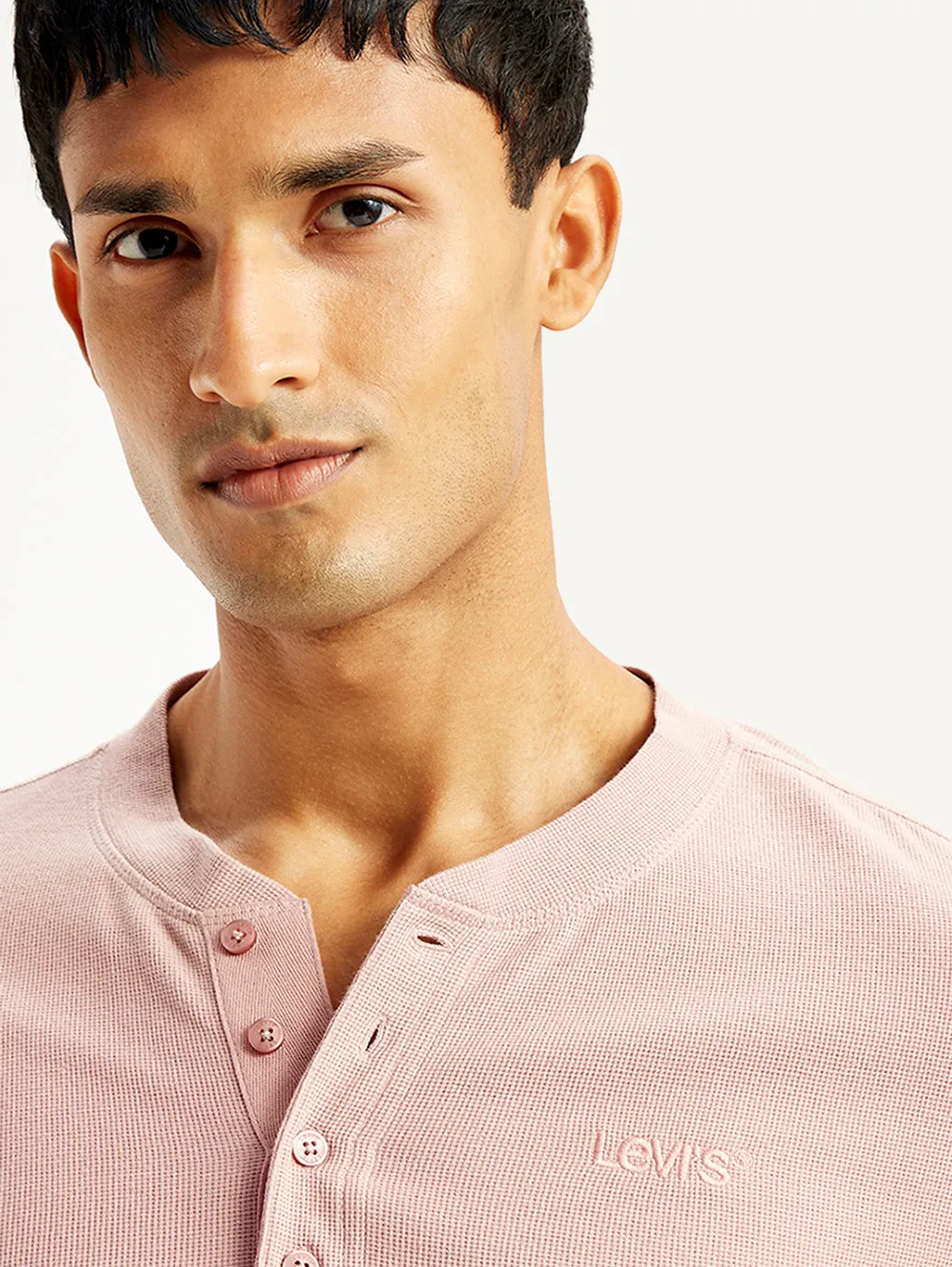 Men's Textured Slim Fit T-Shirt