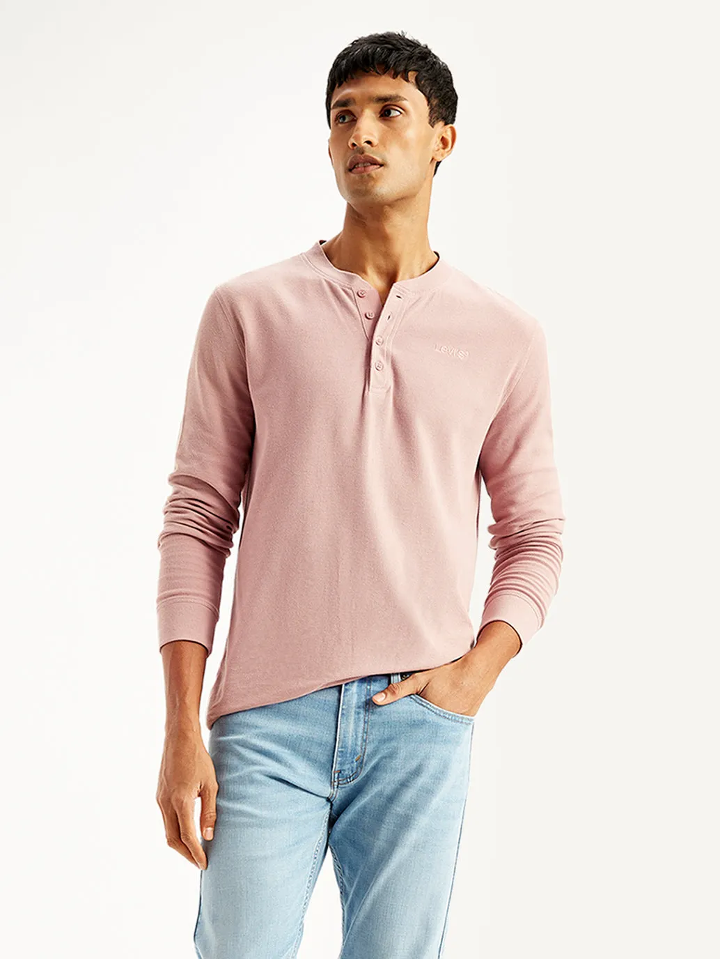 Men's Textured Slim Fit T-Shirt