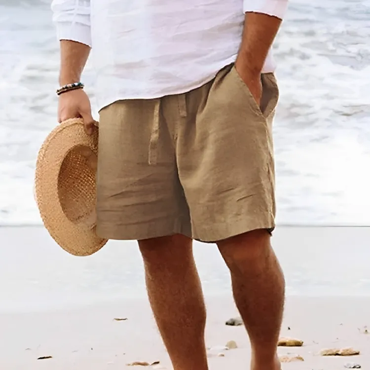 Men's Trendy Summer Linen Shorts