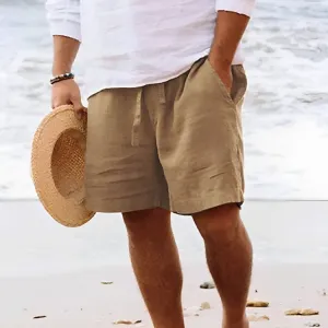 Men's Trendy Summer Linen Shorts