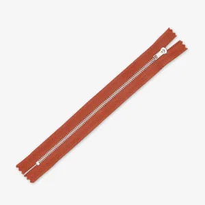 Metal Trouser Zips Bronze - 20cm