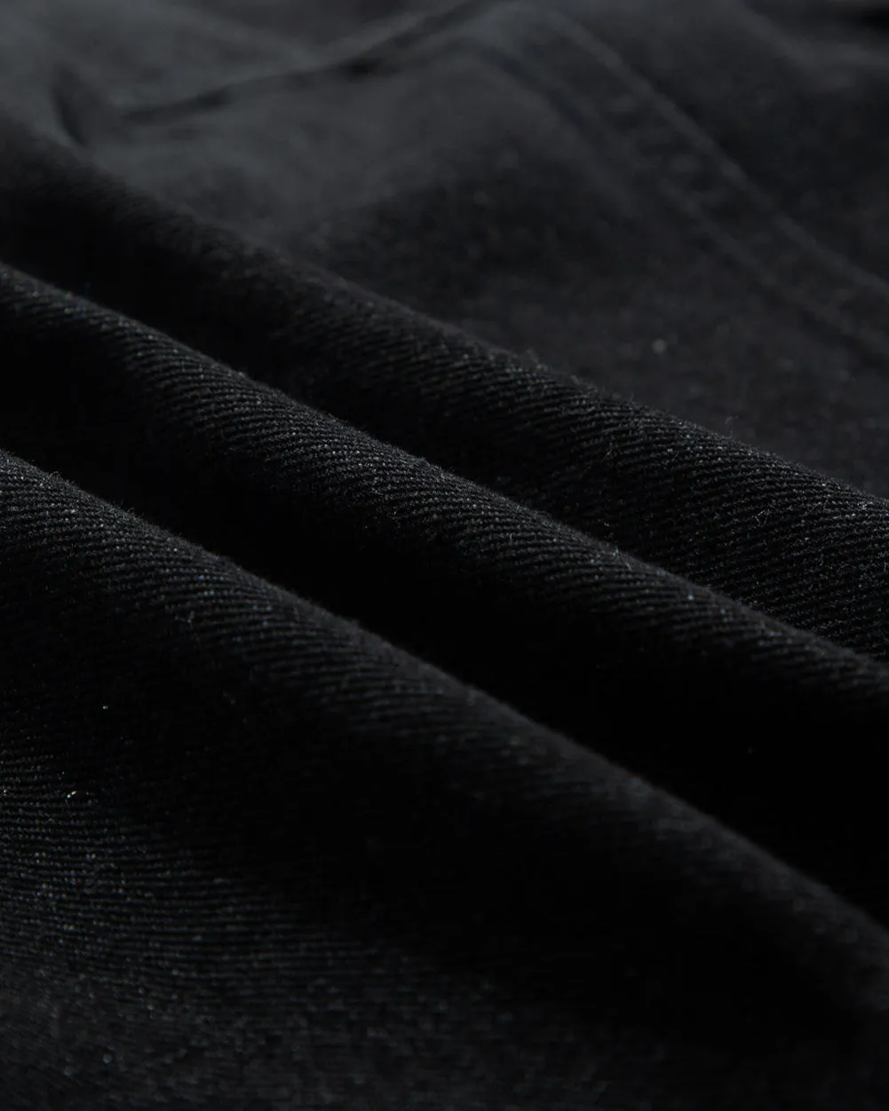 Midnight Ruffle Denim Jacket
