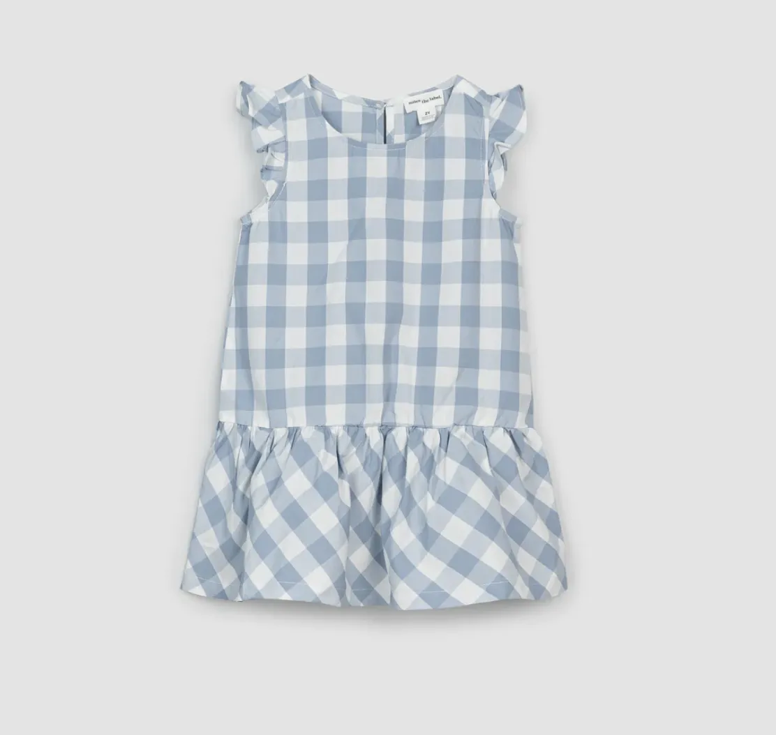 Miles the Label Poplin Plaid Dress