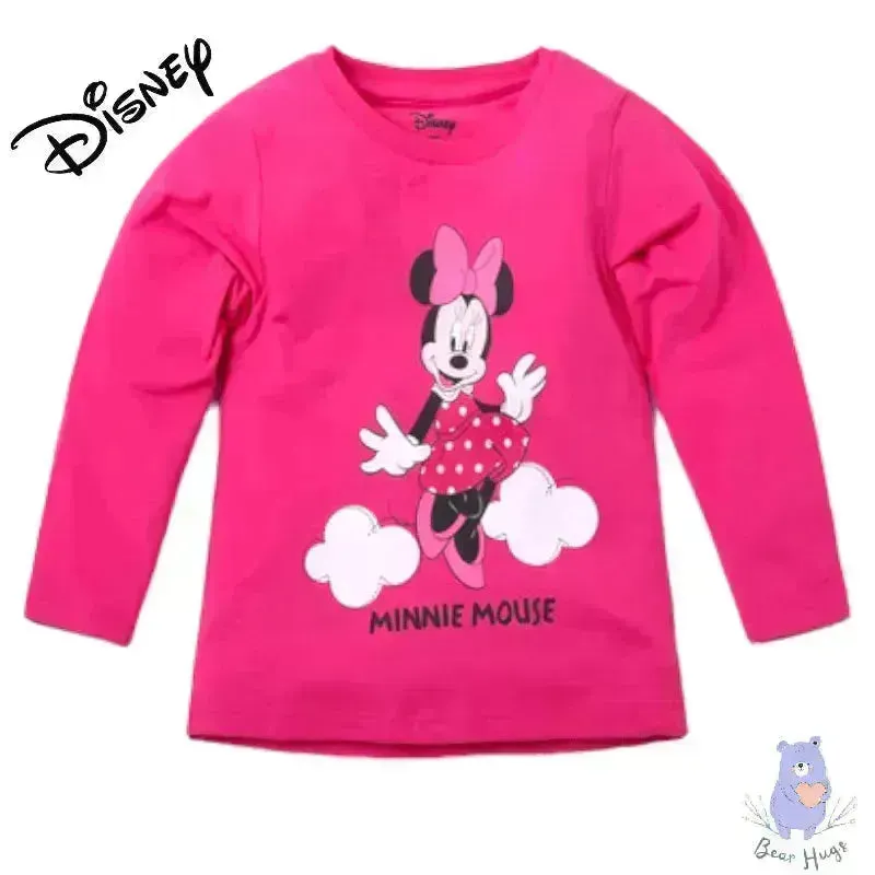 Minnie Mouse Print Crew-Neck Sweatshirt