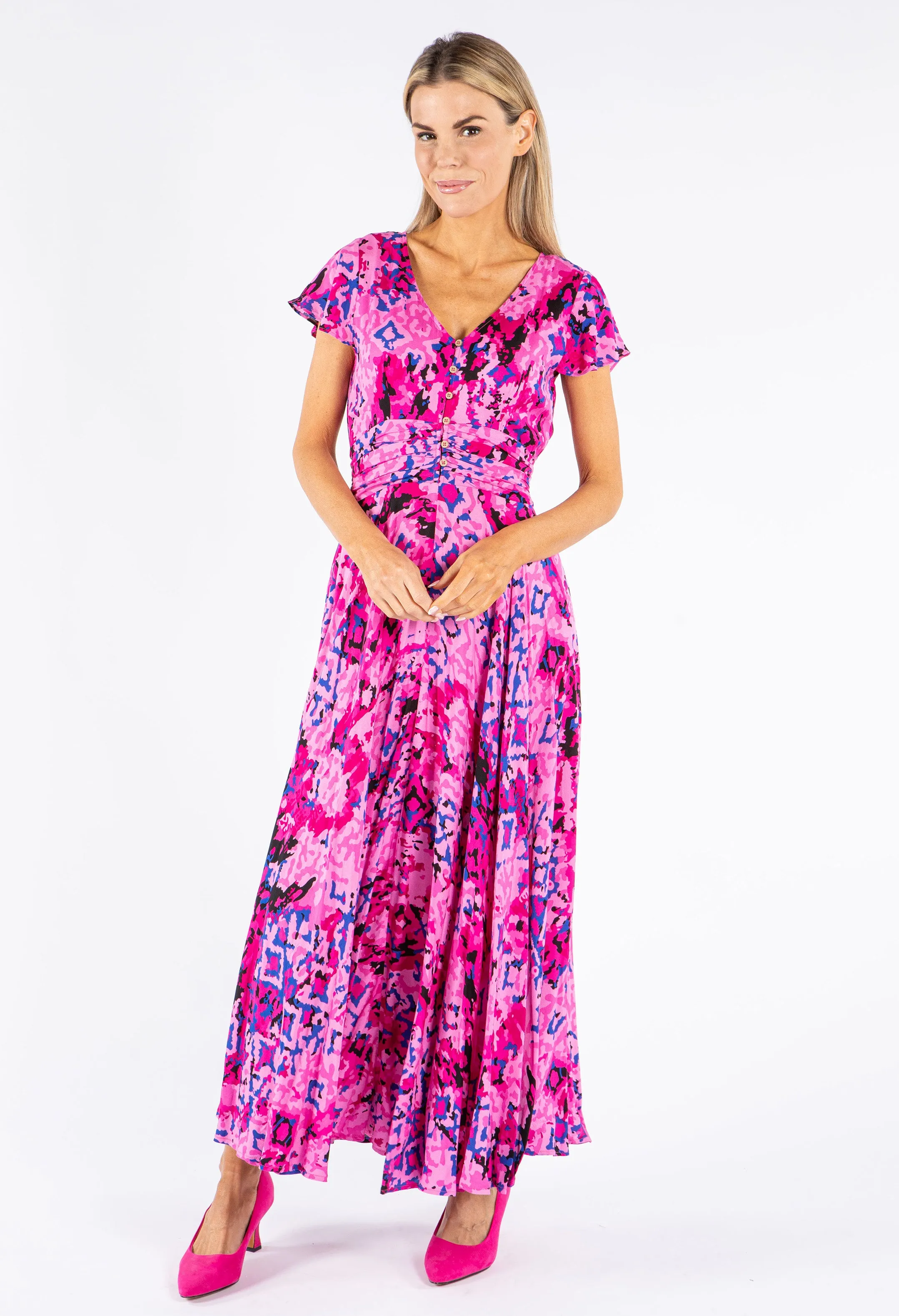Mirage Print Maxi Dress *Expected Dispatch Date (UPDATED) - May 21st*