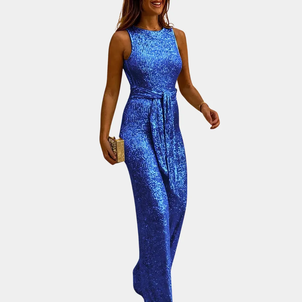 Monica | Glitter Jumpsuit for Women