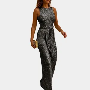 Monica | Glitter Jumpsuit for Women