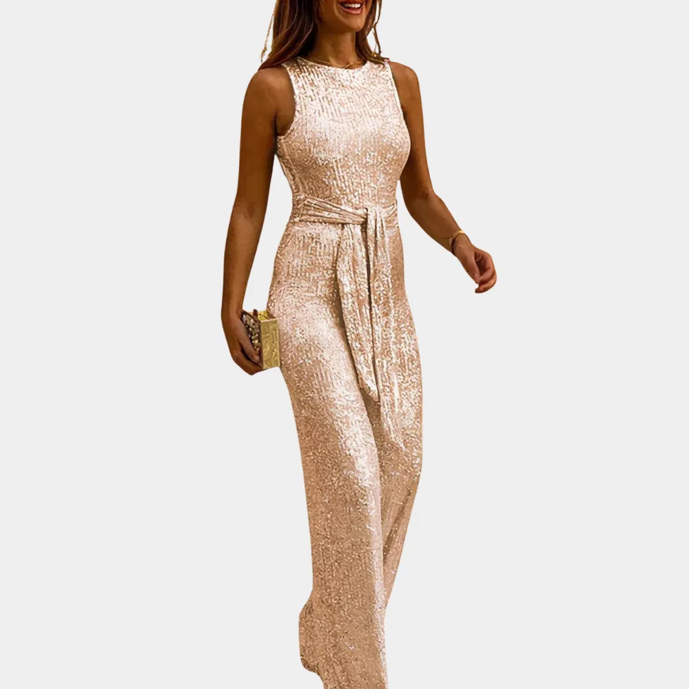 Monica | Glitter Jumpsuit for Women