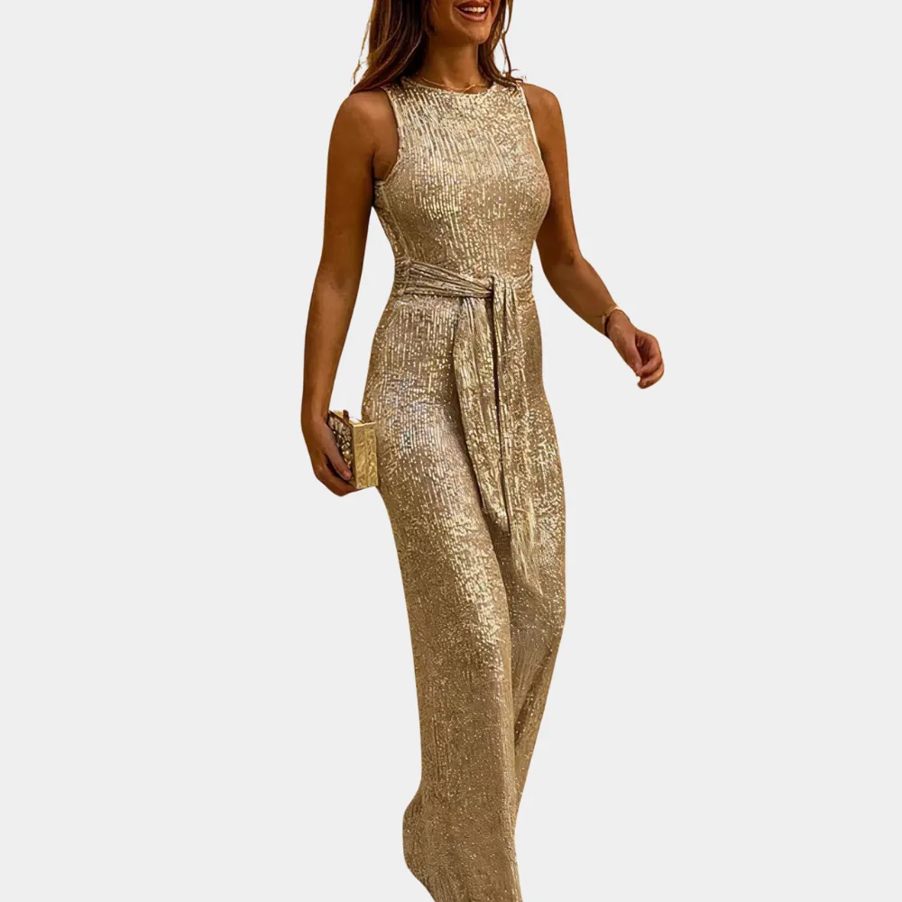 Monica | Glitter Jumpsuit for Women