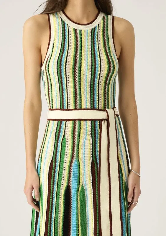 Mos - Rosalia Knit Maxi Dress - Multicolour