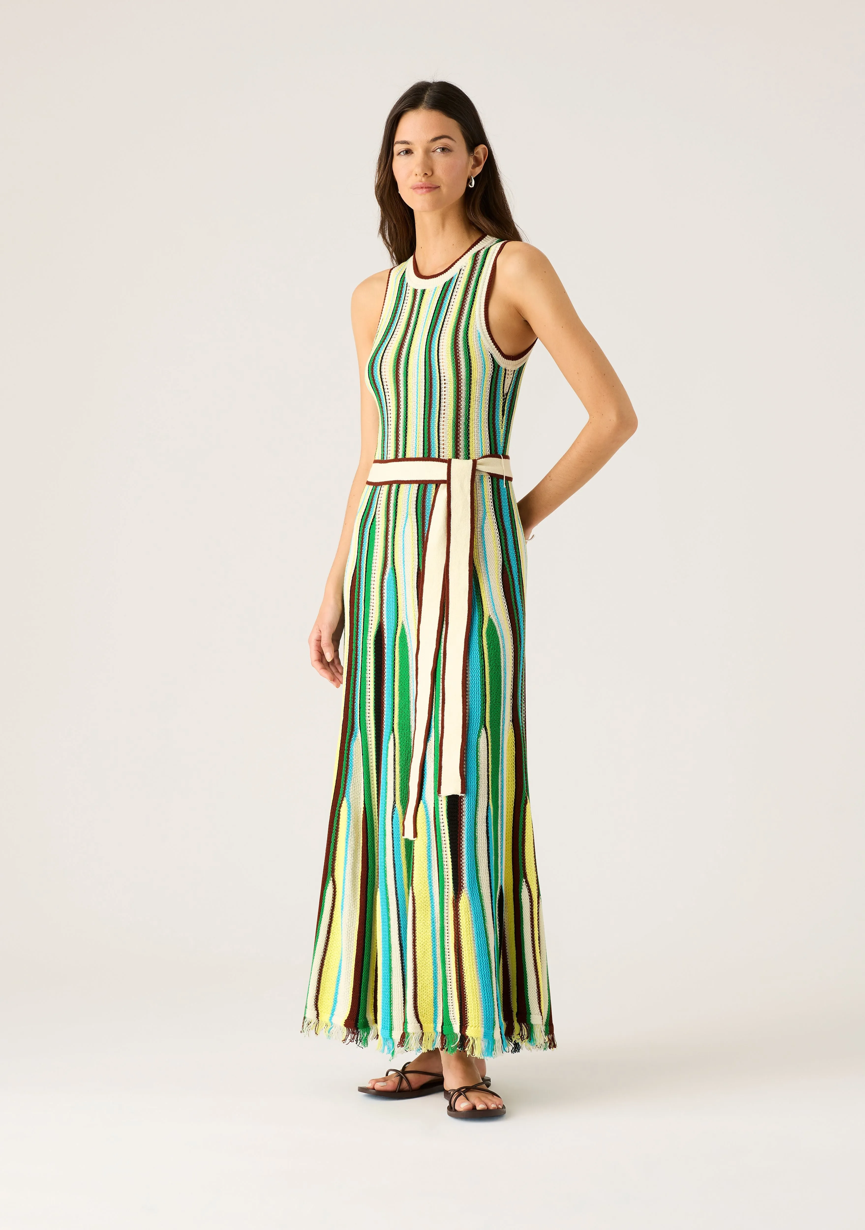 Mos - Rosalia Knit Maxi Dress - Multicolour