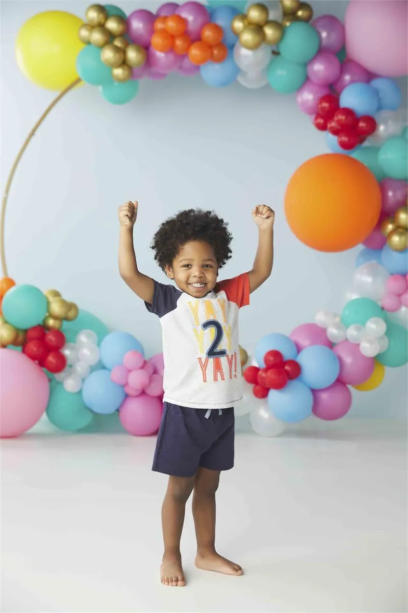 Mud Pie Birthday Boy 2pc Outfit - Yay 2