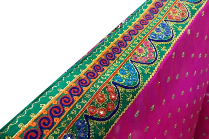 Multicolor Afghan Dress