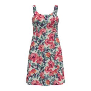 Navy - Cream Pink Watercolor Floral