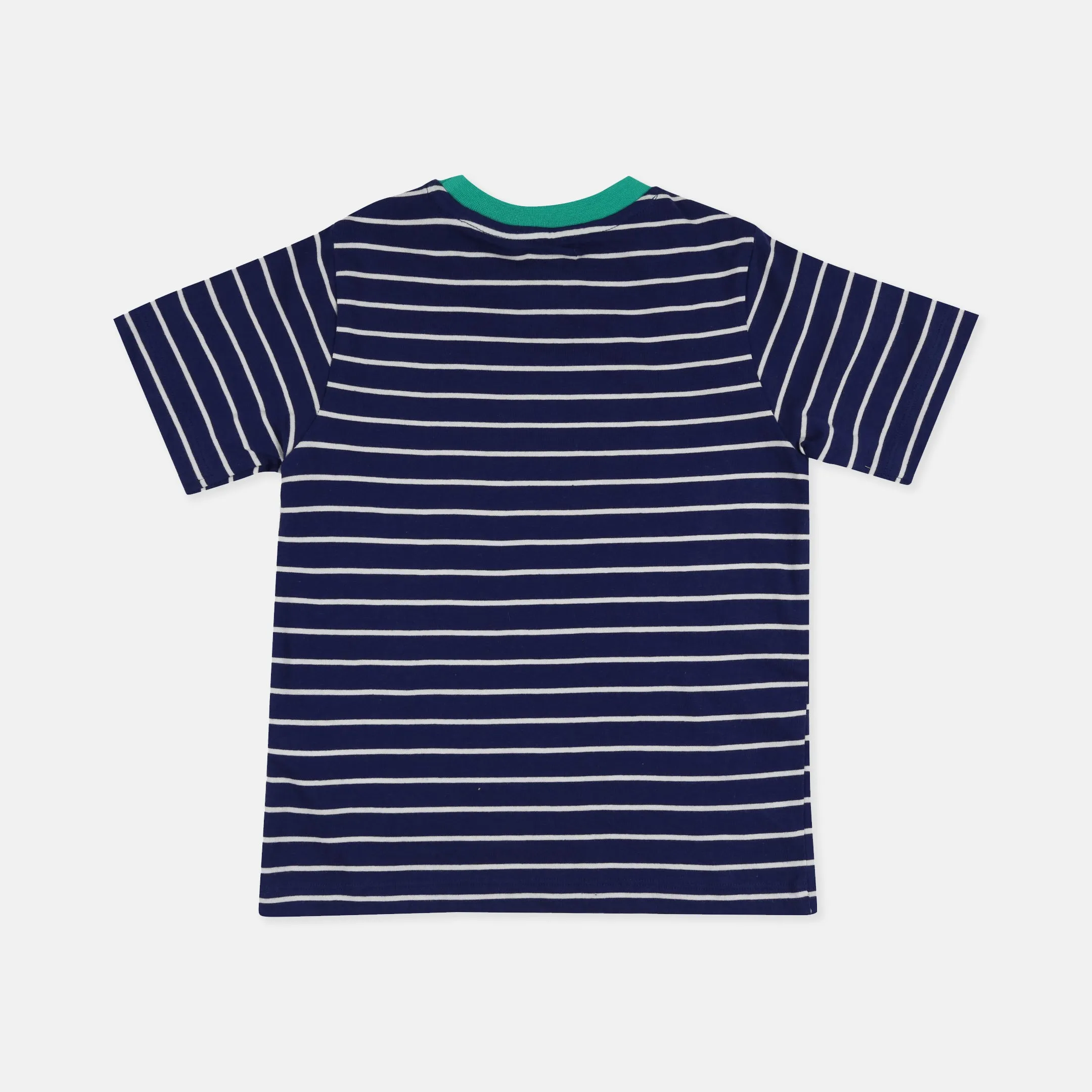 Navy Frog Applique T-Shirt