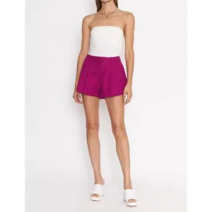 NEW 4SI3NNA nancy short in magenta