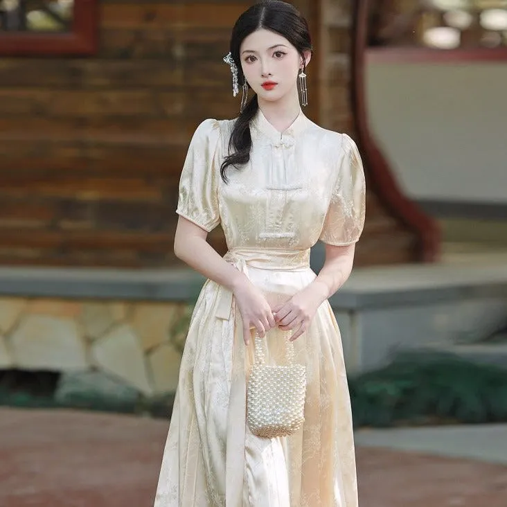 NEW CHINESE STYLE FRENCH CHEONGSAM yc50301