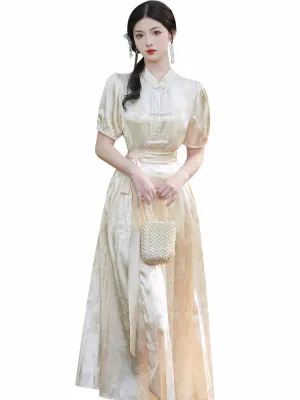 NEW CHINESE STYLE FRENCH CHEONGSAM yc50301