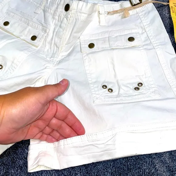 New White Da-Nang Surplus Shorts Size XS