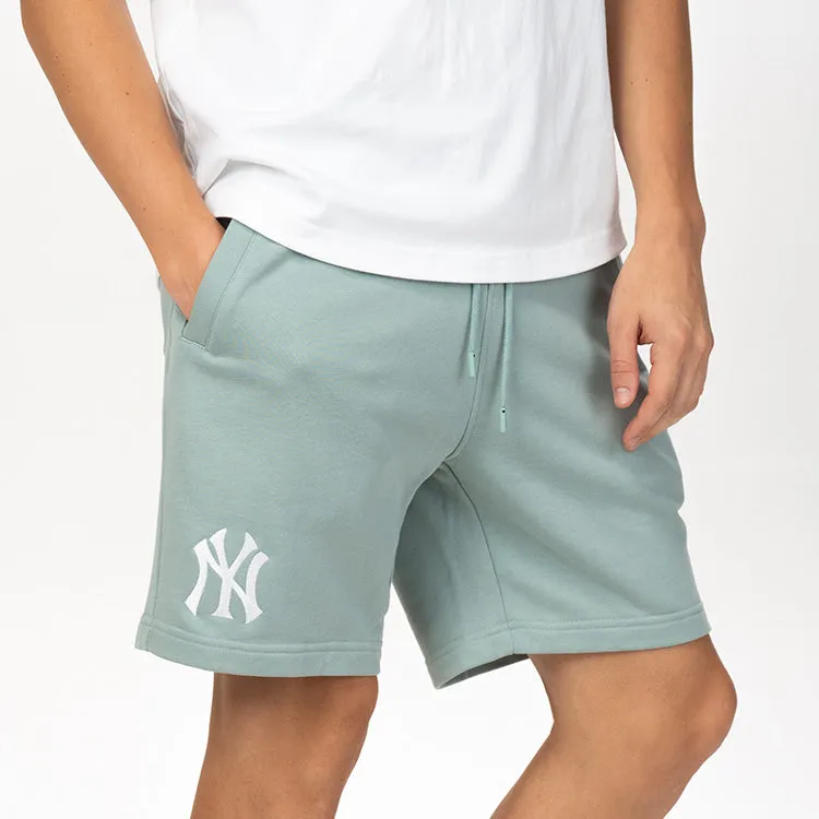 New York Yankees MLB Color Era Beach Kiss Blue Knit Shorts
