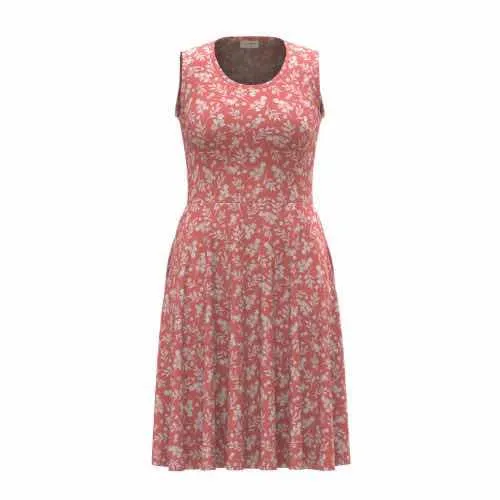 Nicki - Blue Red Blur Floral