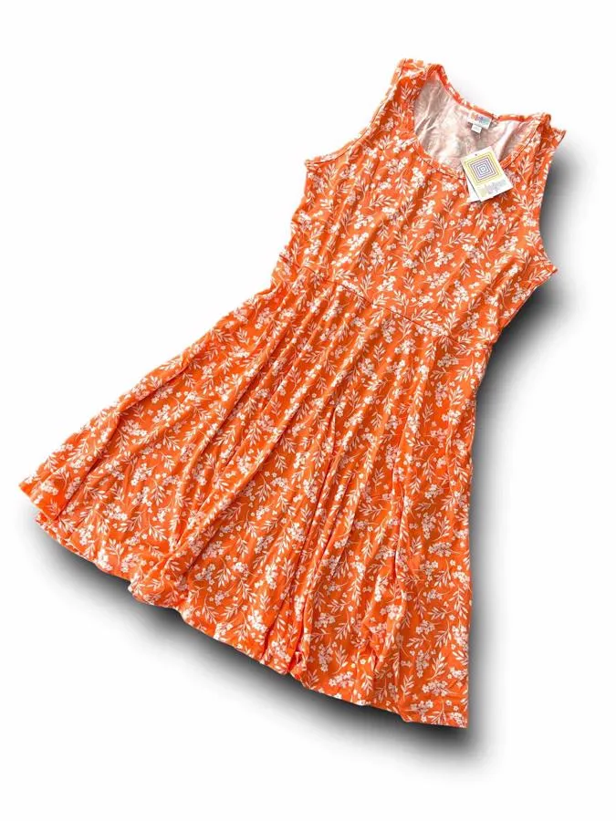Nicki - Blue Red Blur Floral