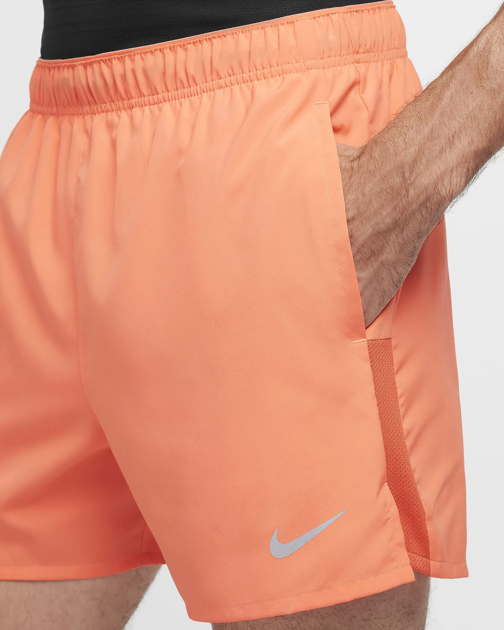 Nike Men's Dri-Fit Totality Knit 7-Inch Unlined (Light Wild Mango)