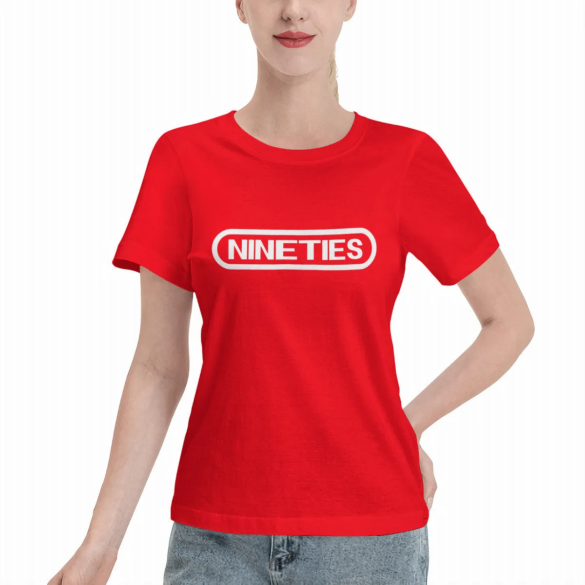 Nineties Nintendo Logo Women's T-Shirt
